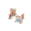 Load image into Gallery viewer, princess-cut-stud-7-carat-earring-in-rose-gold-FDEAR10411PRANGLE3-7.00CT-NL-RG.jpg?v=1763113297