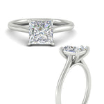Load image into Gallery viewer, princess-cut-stunning-solitaire-diamond-ring-in-platinum-FD11296PRRANGLE3-NL-WG