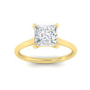 Load image into Gallery viewer, princess-cut-stunning-solitaire-diamond-ring-in-yellow-gold-FD11296PRRANGLE5-NL-YG