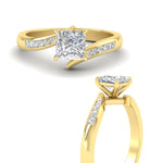 Load image into Gallery viewer, princess-cut-swirl-channel-set-diamond-wedding-ring-in-yellow-gold-FDENS4028PRRANGLE3-NL-YG.jpg?v=1754995968
