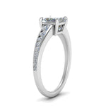 Load image into Gallery viewer, princess-cut-swirl-engraved-channel-accent-diamond-engagement-ring-in-FD122866PRR-NL-WG
