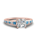 Thumbnail 19 - princess-cut-swirl-engraved-channel-accent-diamond-engagement-ring-with-blue-topaz-in-FD122866PRRGICBLTO-NL-RG