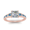 Load image into Gallery viewer, princess-cut-swirl-engraved-channel-accent-diamond-engagement-ring-with-blue-topaz-in-FD122866PRRGICBLTO-NL-RG
