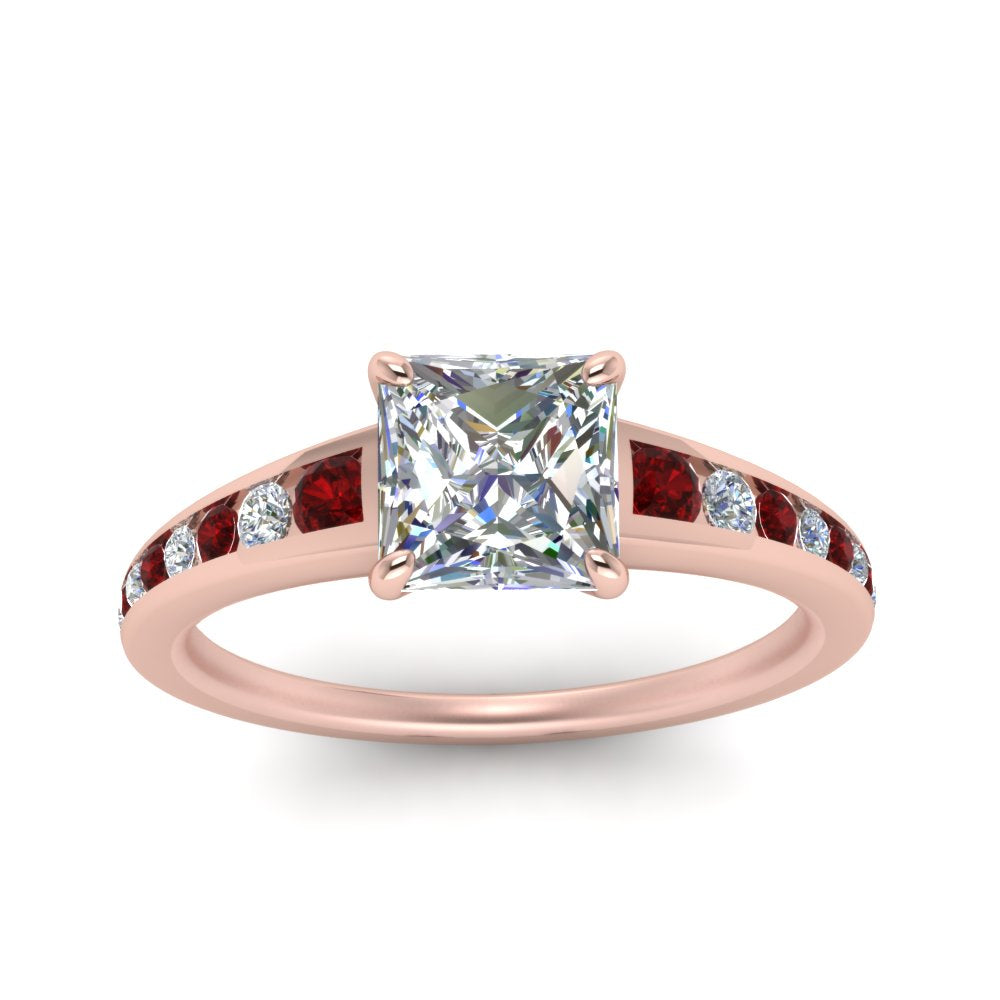 princess-cut-swirl-engraved-channel-accent-diamond-engagement-ring-with-ruby-in-FD122866PRRGRUDR-NL-RG