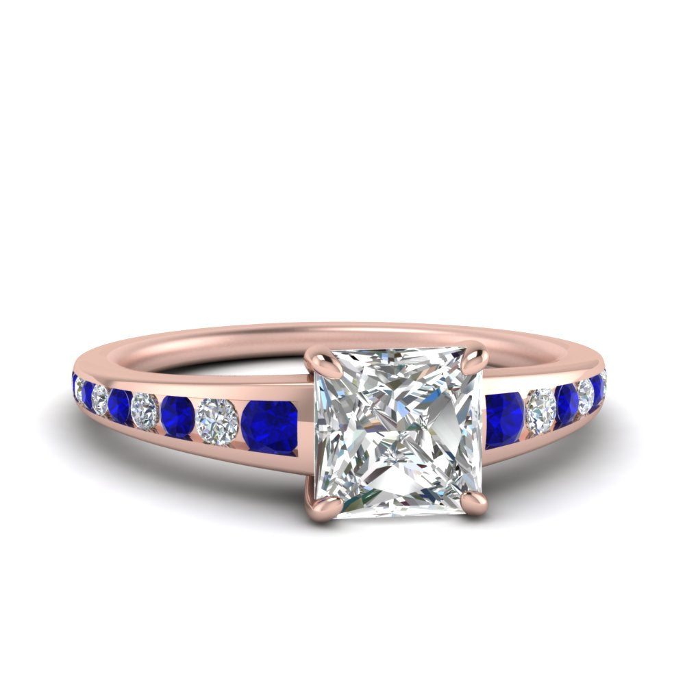 princess-cut-swirl-engraved-channel-accent-diamond-engagement-ring-with-sapphire-in-FD122866PRRGSABL-NL-RG