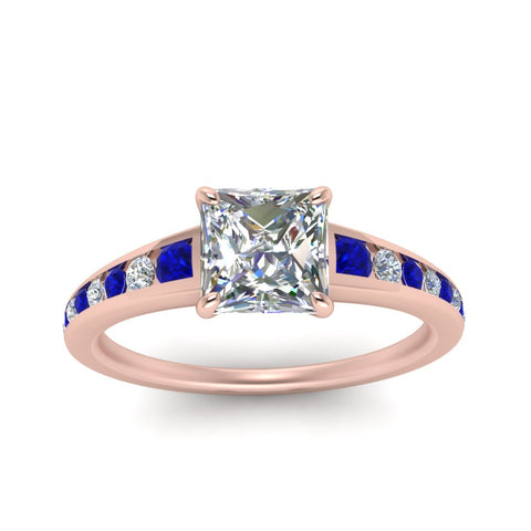 princess-cut-swirl-engraved-channel-accent-diamond-engagement-ring-with-sapphire-in-FD122866PRRGSABL-NL-RG