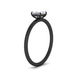 Load image into Gallery viewer, princess-cut-thin-classic-solitaire-engagement-ring-in-black-gold-fdens9358prrangle2-nl-bg
