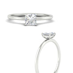 Load image into Gallery viewer, princess-cut-thin-classic-solitaire-engagement-ring-in-white-gold-fdens9358prrangle3-nl-wg
