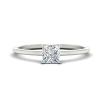 Load image into Gallery viewer, princess-cut-thin-classic-solitaire-engagement-ring-in-white-gold-fdens9358prrsleep-nl-wg
