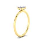 Load image into Gallery viewer, princess-cut-thin-classic-solitaire-engagement-ring-in-yellow-gold-fdens9358prrangle2-nl-yg
