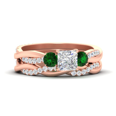 princess-cut-three-stone-twisted-emerald-wedding-band-in-rose-gold-fdens3301prgemgrsleep-nl-rg.jpg