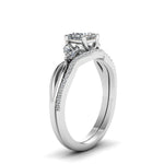 Load image into Gallery viewer, princess-cut-twisted-diamond-bridal-set-in-14K-white-gold-FD8300PR-NL-WG.jpg
