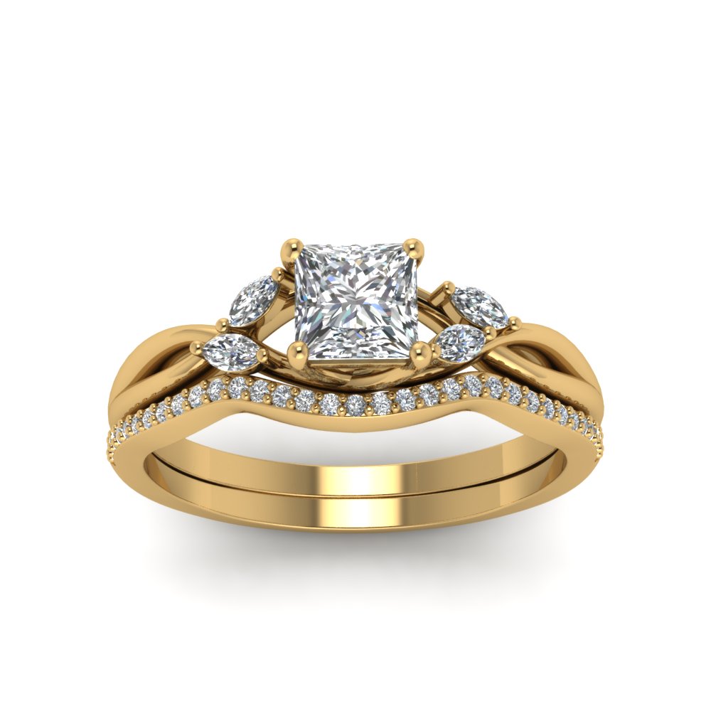 princess-cut-twisted-diamond-bridal-set-in-14K-yellow-gold-FD8300PR-NL-YG.jpg