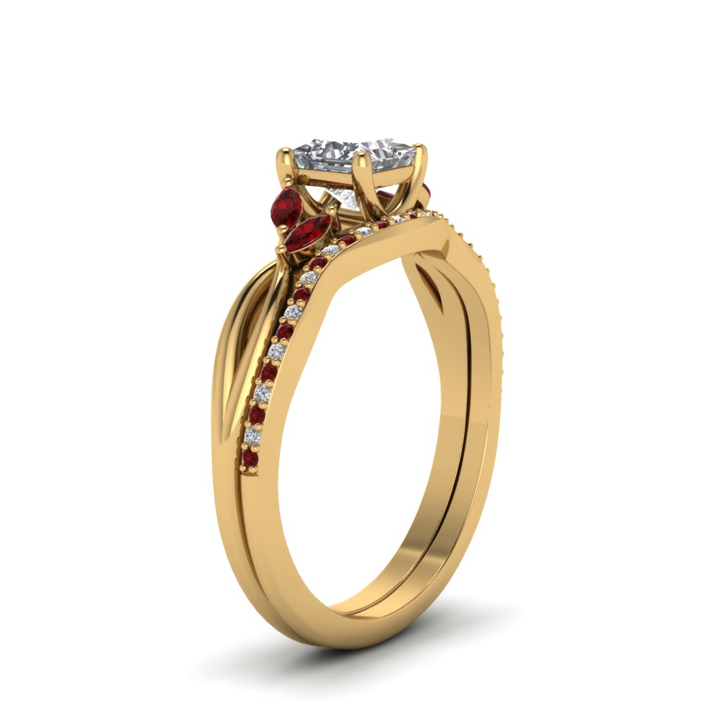 princess-cut-twisted-diamond-bridal-set-with-ruby-in-14K-yellow-gold-FD8300PRGRUDR-NL-YG.jpg