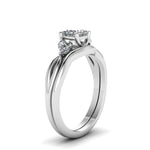 Load image into Gallery viewer, princess-cut-twisted-diamond-ring-with-matching-curved-band-in-14K-white-gold-FD8300PR-NL-WG.jpg
