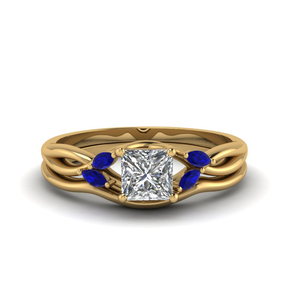 princess-cut-twisted-diamond-ring-with-matching-curved-band-with-blue-sapphire-in-14K-yellow-gold-FD8300PRGSABL-NL-YG.jpg