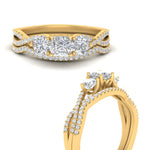 Load image into Gallery viewer, princess-cut-twisted-floral-prong-diamond-wedding-set-in-yellow-gold-FD10257PR-ANGLE3-NL-YG_eee7e3b1-1e43-4079-9d4d-b329fc13f489?v=1756360168
