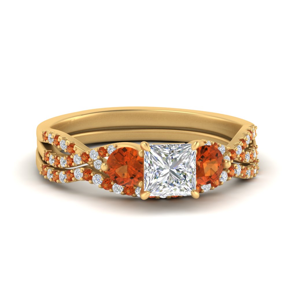 princess-cut-twisted-floral-prong-orange-sapphire-wedding-set-in-yellow-gold-FD10257PRGSAOR-NL-YG?v=1756360051