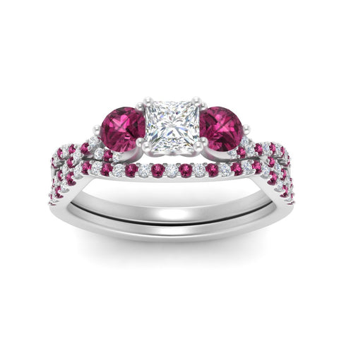 princess-cut-twisted-floral-prong-pink-sapphire-wedding-set-in-white-gold-FD10257PRGSADRPI-ANGLE5-NL-WG?v=1756360052