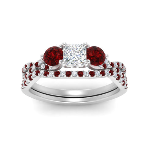 princess-cut-twisted-floral-prong-ruby-wedding-set-in-white-gold-FD10257PRGRUDR-ANGLE5-NL-WG?v=1756360051