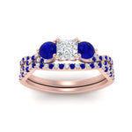 Load image into Gallery viewer, princess-cut-twisted-floral-prong-sapphire-wedding-set-in-rose-gold-FD10257PRGSABL-ANGLE5-NL-RG_eecde2ee-007b-4897-836d-ed5b3413a3d2?v=1756360168
