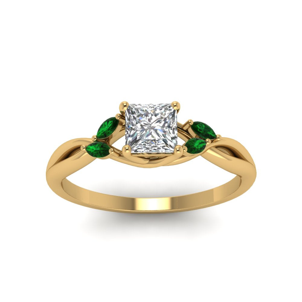 princess-cut-twisted-petal-diamond-engagement-ring-with-emerald-in-14K-yellow-gold-FD8300PRRGEMGR-NL-YG.jpg