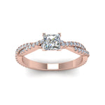 Load image into Gallery viewer, princess-cut-twisted-vine-diamond-engagement-ring-for-women-in-14K-rose-gold-FD8233PRR-NL-RG.jpg
