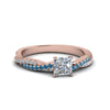 Load image into Gallery viewer, princess-cut-twisted-vine-diamond-engagement-ring-for-women-with-ice-blue-topaz-in-14K-rose-gold-FD8233PRRGICBLTO-NL-RG.jpg
