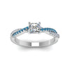 Load image into Gallery viewer, princess-cut-twisted-vine-diamond-engagement-ring-for-women-with-ice-blue-topaz-in-14K-white-gold-FD8233PRRGICBLTO-NL-WG.jpg