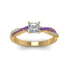 Load image into Gallery viewer, princess-cut-twisted-vine-diamond-engagement-ring-for-women-with-violac-topaz-in-14K-yellow-gold-FD8233PRRGVITO-NL-YG.jpg