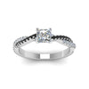 Load image into Gallery viewer, princess-cut-twisted-vine-engagement-ring-for-women-with-black-diamond-in-14K-white-gold-FD8233PRRGBLACK-NL-WG.jpg