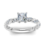 Load image into Gallery viewer, princess-cut-twisted-vine-engagement-ring-in-white-gold-FD9127PRRANGLE5-NL-WG
