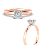 Load image into Gallery viewer, princess-cut-two-tone-2-mm-comfort-fit-solitaire-ring-in-rose-gold-fdens11590prrangle3-2.00mm-nl-rg?v=1758110414
