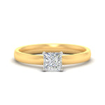 Load image into Gallery viewer, princess-cut-two-tone-2.5-mm-comfort-fit-solitaire-ring-in-yellow-gold-fdens11590prrsleep-2.50mm-nl-yg?v=1758110414
