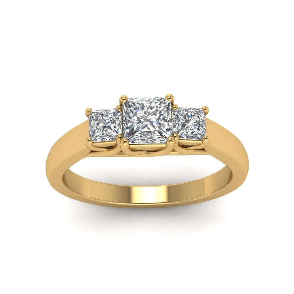 princess-cut-u-prong-three-stone-diamond-engagement-ring-in-14K-yellow-gold-FDENR578PRRANGLE5-NL-YG