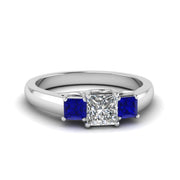 princess-cut-u-prong-three-stone-diamond-engagement-ring-with-blue-sapphire-in-14K-white-gold-FDENR578PRRGSABL-NL-WG