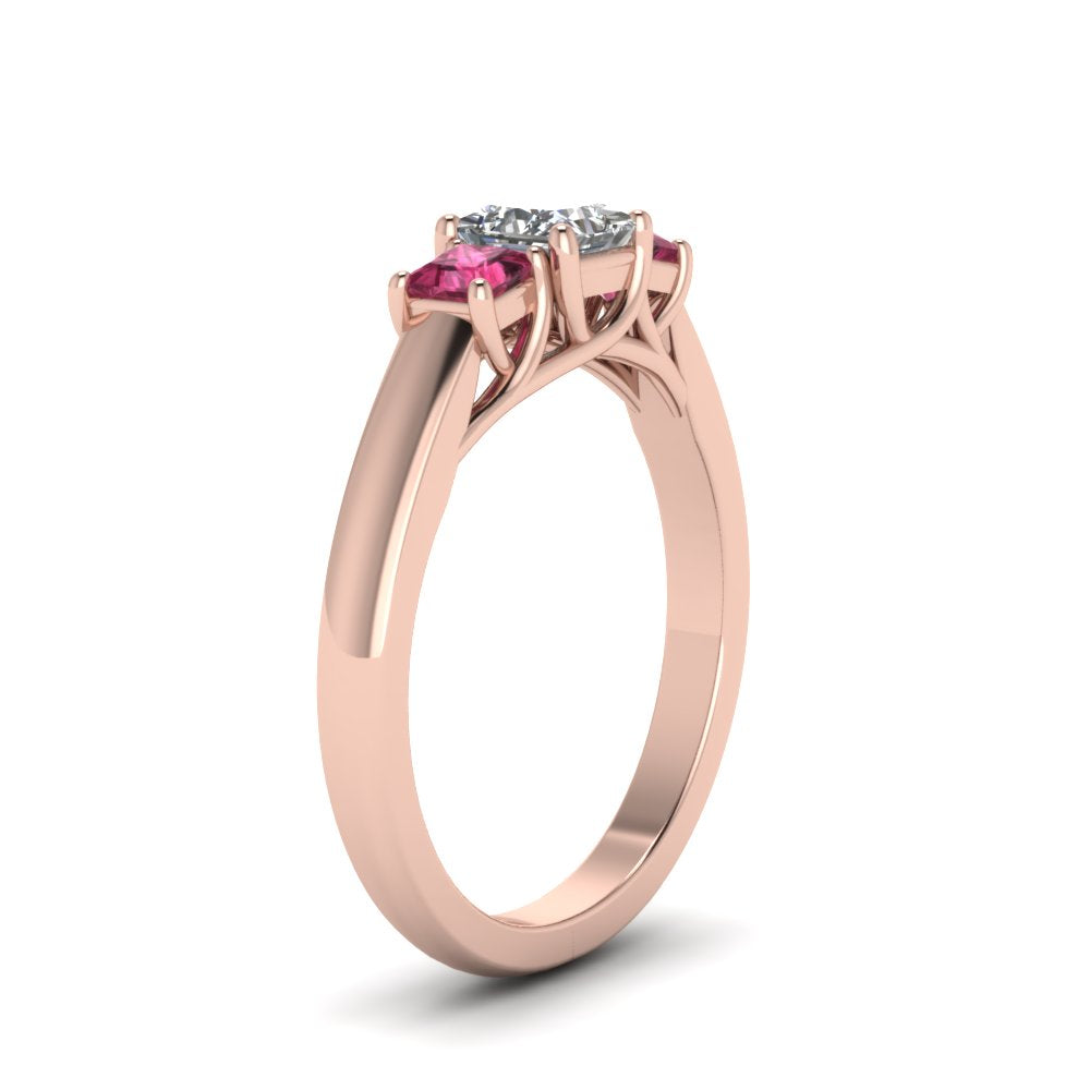 princess-cut-u-prong-three-stone-diamond-engagement-ring-with-pink-sapphire-in-14K-rose-gold-FDENR578PRRGSADRPIANGLE2-NL-RG