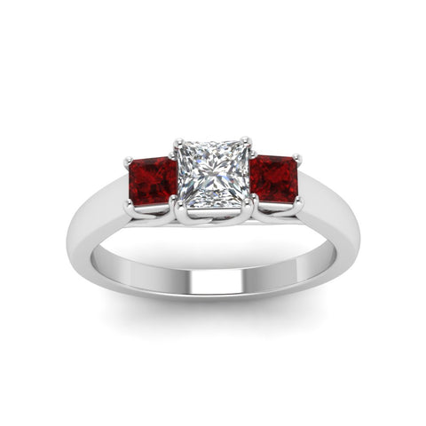princess-cut-u-prong-three-stone-diamond-engagement-ring-with-ruby-in-14K-white-gold-FDENR578PRRGRUDRANGLE5-NL-WG