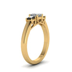 Load image into Gallery viewer, princess-cut-u-prong-three-stone-engagement-ring-black-diamond-in-14K-yellow-gold-FDENR578PRRGBLACKANGLE2-NL-YG