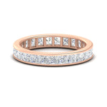 Load image into Gallery viewer, princess-cut-women_s-diamond-eternity-wedding-band-ring-in-rose-gold-FDEWB160PRB-4.00CT-NL-RG.jpg?v=1766128423
