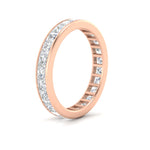 Load image into Gallery viewer, princess-cut-women_s-diamond-eternity-wedding-band-ring-in-rose-gold-FDEWB160PRBANGLE2-4.00CT-NL-RG.jpg?v=1766128423