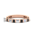 Thumbnail 34 - princess-diamond-and-baguette-black-diamond-bar-set-wedding-band-in-rose-gold-FD11342BGBLACK-NL-RG-HW