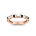 Thumbnail 35 - princess-diamond-and-baguette-black-diamond-bar-set-wedding-band-in-rose-gold-FD11342BGBLACKANGLE5-NL-RG