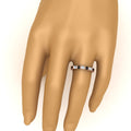 Thumbnail 37 - princess-diamond-and-baguette-black-diamond-bar-set-wedding-band-in-rose-gold-FD11342BGBLACKHAND-NL-RG