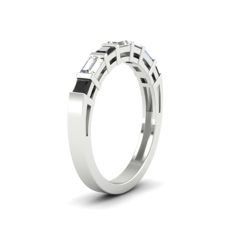 princess-diamond-and-baguette-black-diamond-bar-set-wedding-band-in-white-gold-FD11342BGBLACKANGLE2-NL-WG