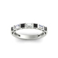 Thumbnail 71 - princess-diamond-and-baguette-black-diamond-bar-set-wedding-band-in-white-gold-FD11342BGBLACKANGLE5-NL-WG