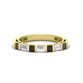Thumbnail 104 - princess-diamond-and-baguette-black-diamond-bar-set-wedding-band-in-yellow-gold-FD11342BGBLACK-NL-YG