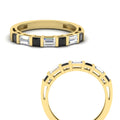 Thumbnail 105 - princess-diamond-and-baguette-black-diamond-bar-set-wedding-band-in-yellow-gold-FD11342BGBLACKANGLE3-NL-YG