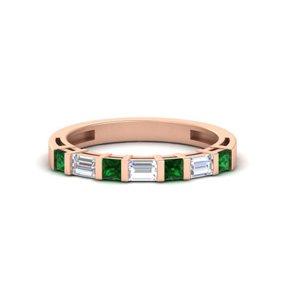 princess-and-baguette-diamond-bar-set-wedding-band-in-rose-gold-FD11342B-NL-RG