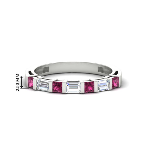 princess-diamond-and-baguette-pink-sapphire-bar-set-wedding-band-in-white-gold-FD11342BGSADRPI-NL-WG-HW